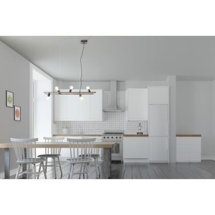 Brilliant - Csillár zsinóron KALLA 5xE27/40W/230V