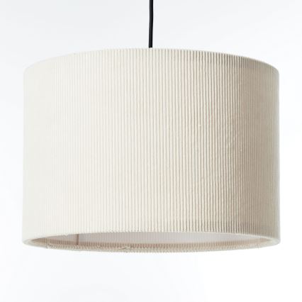 Brilliant - Csillár zsinóron TONY 1xE27/20W/230V átm. 35 cm krémes