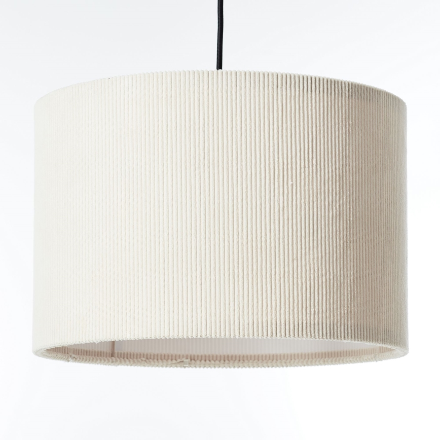 Brilliant - Csillár zsinóron TONY 1xE27/20W/230V átm. 35 cm krémes