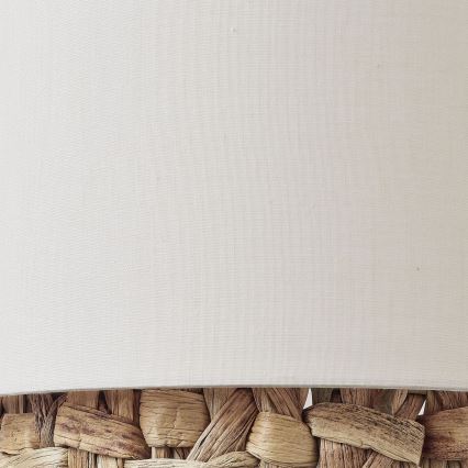 Brilliant - Csillár zsinóron WATERLILLY 1xE27/60W/230V átm. 35 cm krémes