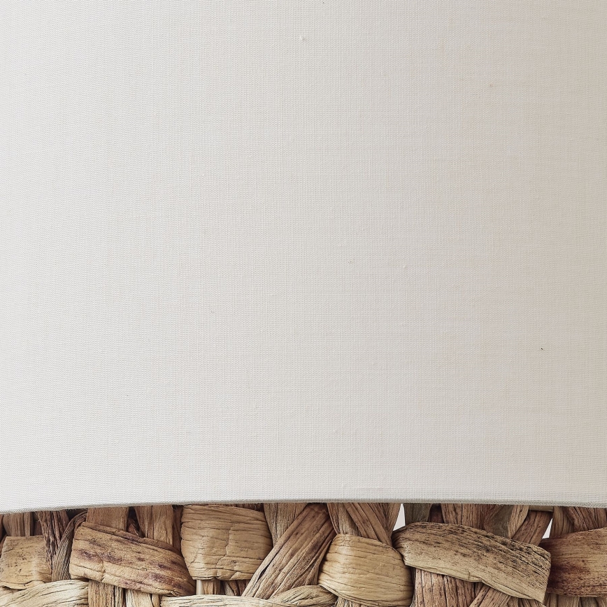 Brilliant - Csillár zsinóron WATERLILLY 1xE27/60W/230V átm. 35 cm krémes