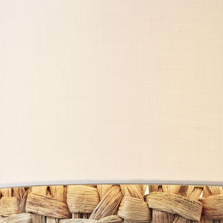 Brilliant - Csillár zsinóron WATERLILLY 1xE27/60W/230V átm. 35 cm krémes