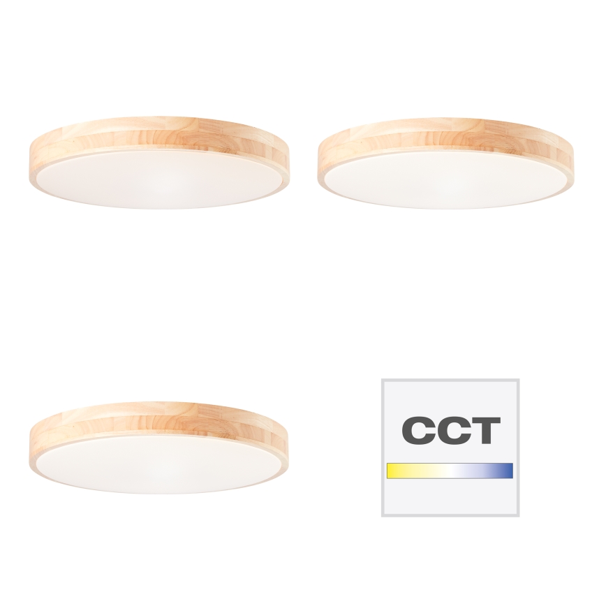 Brilliant - SLIMLINE LED dimmelhető mennyezeti lámpa LED/60W/230V 3000-6500K átm. 45 cm gumifa + távirányítóval