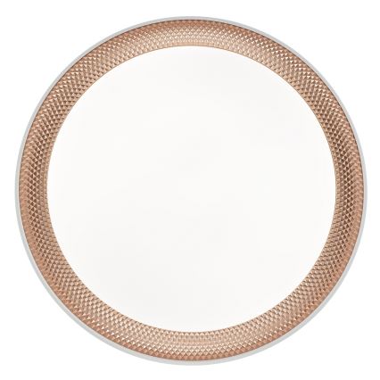 Brilliant - LED Dimmelhető mennyezeti lámpatest WALDO LED/24W/230V 3000-6500K átm. 38,5 cm fehér/rózsaarany + távirányítóval
