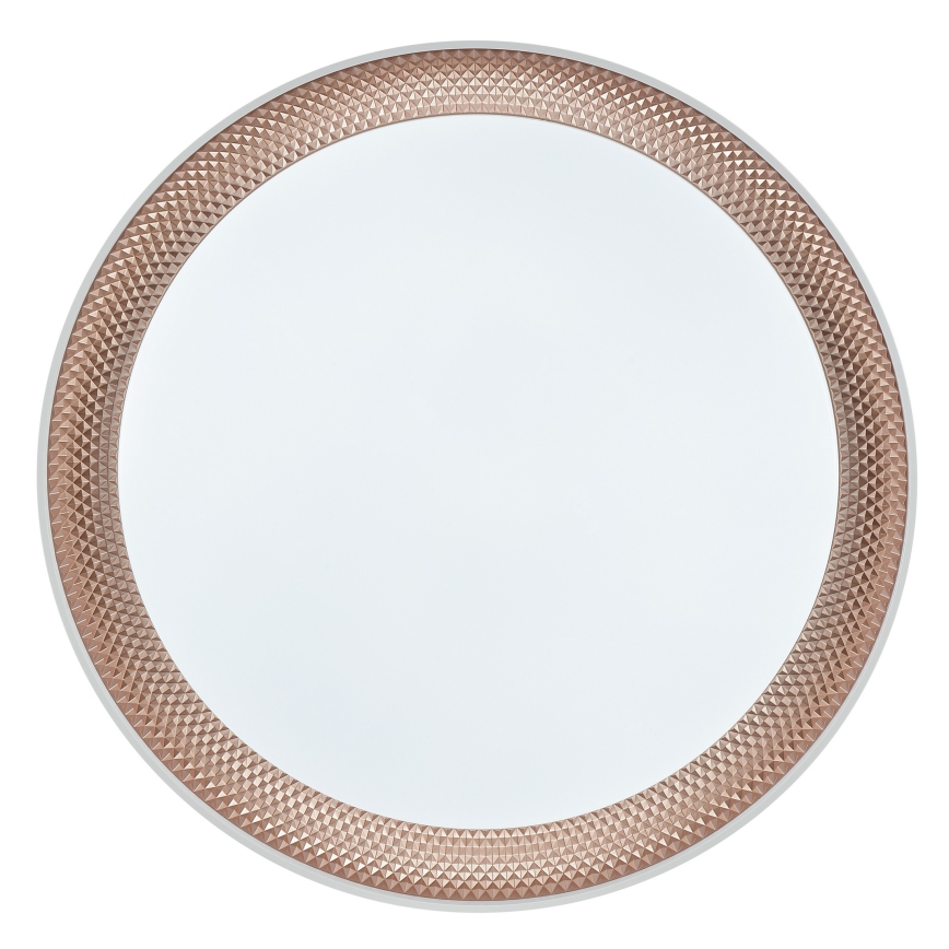 Brilliant - LED Dimmelhető mennyezeti lámpatest WALDO LED/24W/230V 3000-6500K átm. 38,5 cm fehér/rózsaarany + távirányítóval
