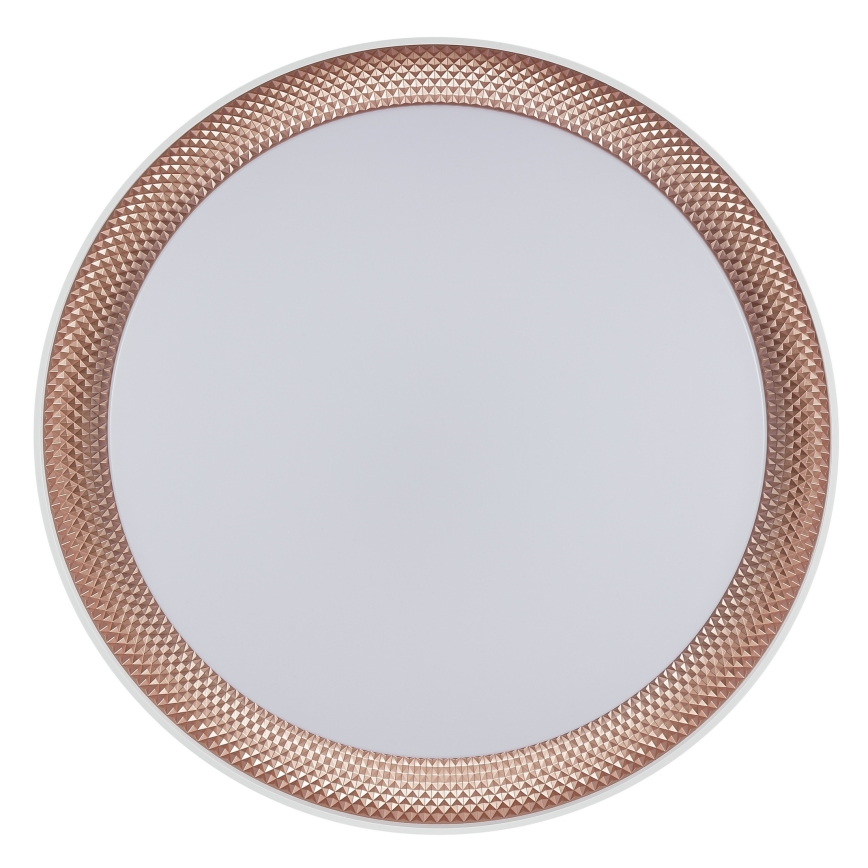Brilliant - LED Dimmelhető mennyezeti lámpatest WALDO LED/24W/230V 3000-6500K átm. 38,5 cm fehér/rózsaarany + távirányítóval