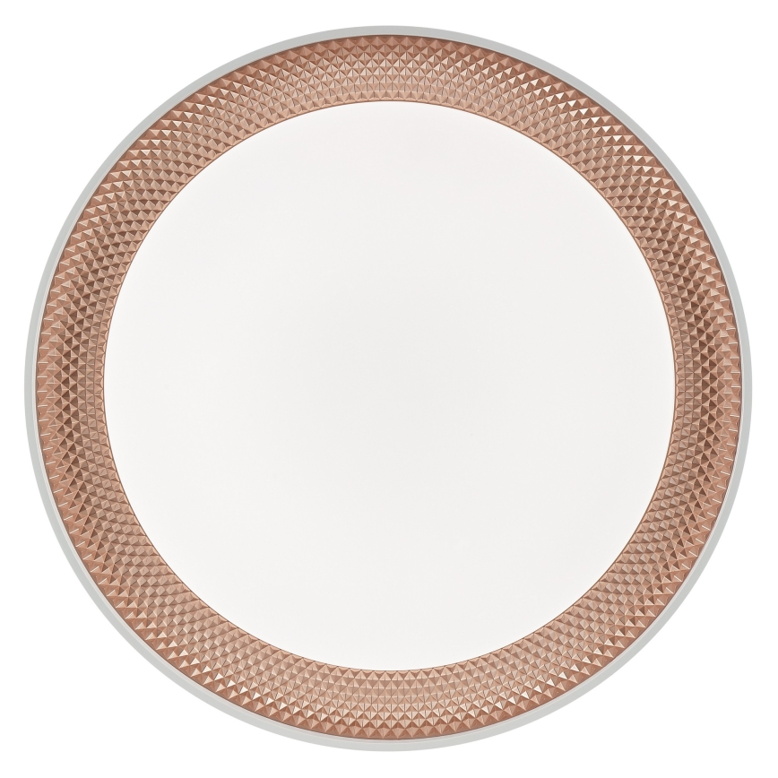 Brilliant - LED Dimmelhető mennyezeti lámpa WALDO LED/36W/230V 3000-6500K átm. 48,5 cm fehér/rózsaarany + távirányító