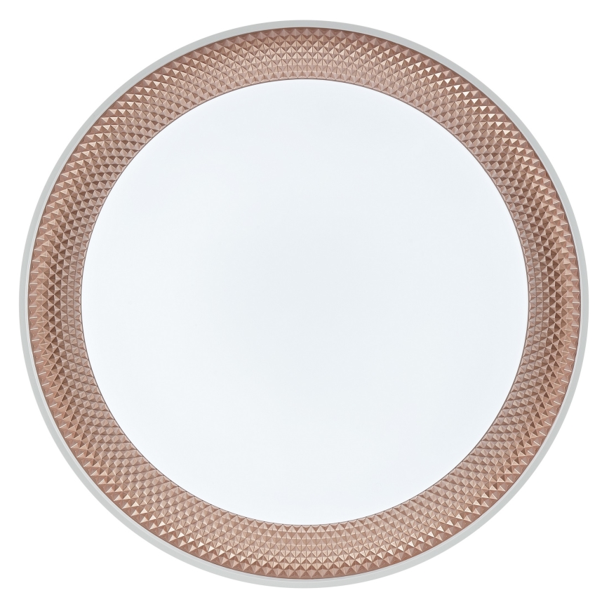 Brilliant - LED Dimmelhető mennyezeti lámpa WALDO LED/36W/230V 3000-6500K átm. 48,5 cm fehér/rózsaarany + távirányító