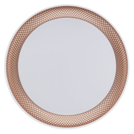 Brilliant - LED Dimmelhető mennyezeti lámpa WALDO LED/36W/230V 3000-6500K átm. 48,5 cm fehér/rózsaarany + távirányító