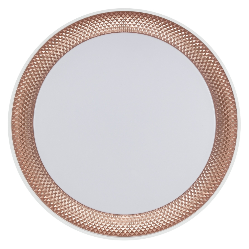 Brilliant - LED Dimmelhető mennyezeti lámpa WALDO LED/36W/230V 3000-6500K átm. 48,5 cm fehér/rózsaarany + távirányító