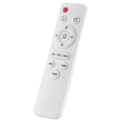 Brilliant - LED Dimmelhető mennyezeti lámpa WALDO LED/36W/230V 3000-6500K átm. 48,5 cm fehér/rózsaarany + távirányító