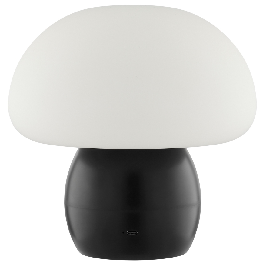 Brilliant - DUPIS LED asztali lámpa, dimmelhető, érintésvezérelt, újratölthető LED/2W/5V 2700K 1800 mAh fekete