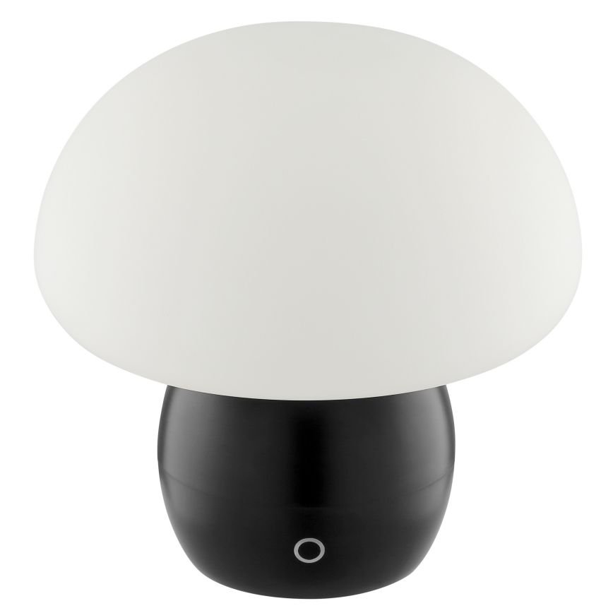Brilliant - DUPIS LED asztali lámpa, dimmelhető, érintésvezérelt, újratölthető LED/2W/5V 2700K 1800 mAh fekete