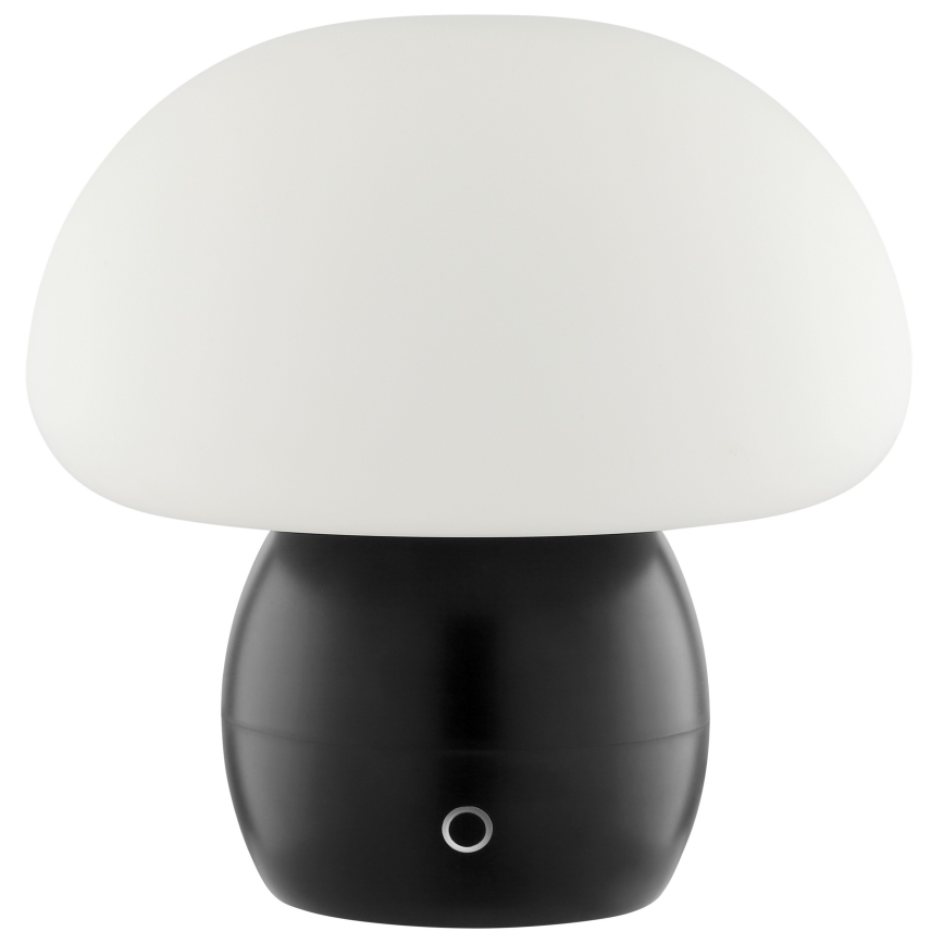 Brilliant - DUPIS LED asztali lámpa, dimmelhető, érintésvezérelt, újratölthető LED/2W/5V 2700K 1800 mAh fekete