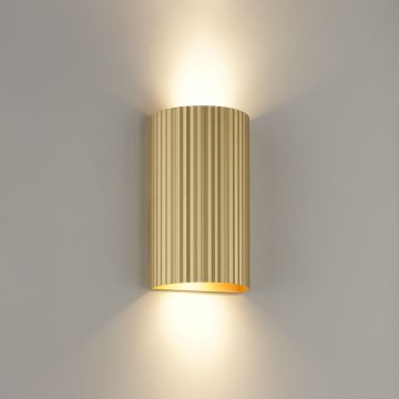 Brilliant - Fali lámpa UNDULA 2xGU10/10W/230V arany