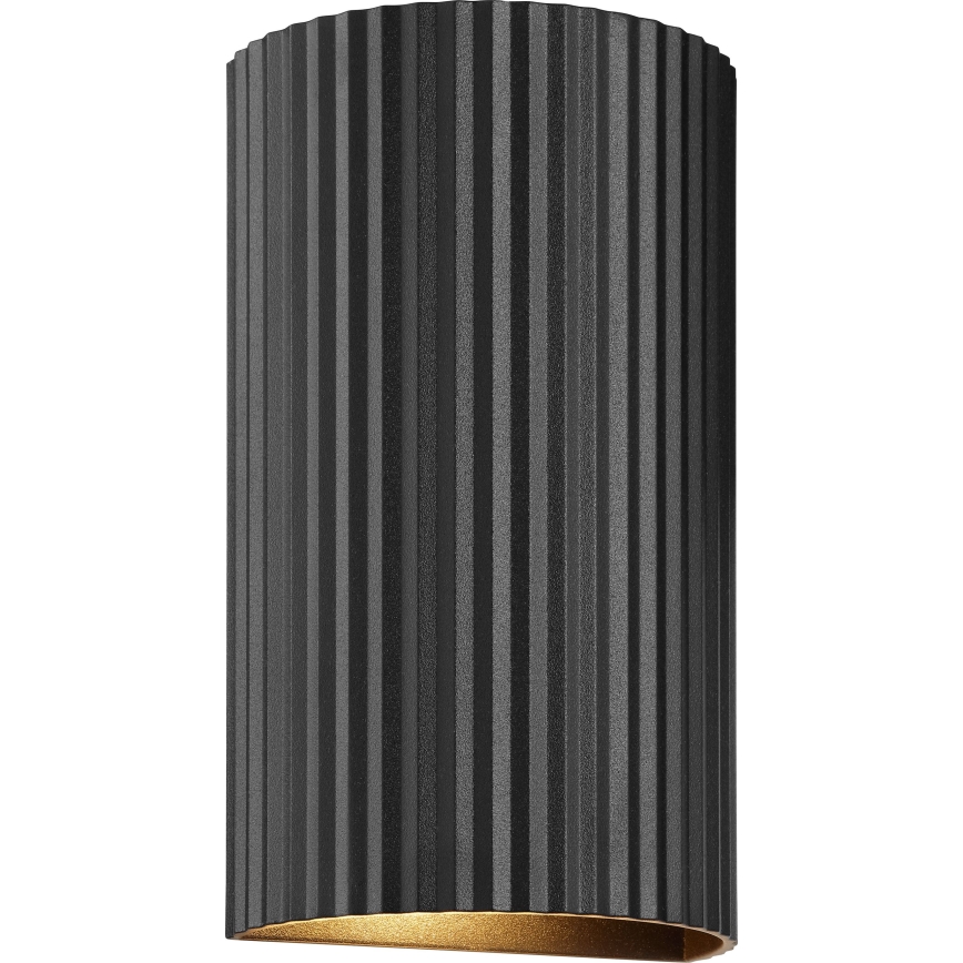 Brilliant - Fali lámpa UNDULA 2xGU10/10W/230V fekete