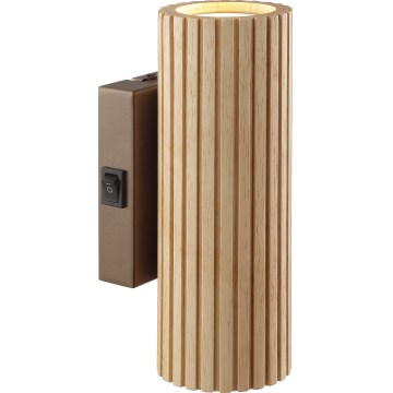 Brilliant - fali lámpatest LAKEWOOD 2xGU10/10W/230V barna