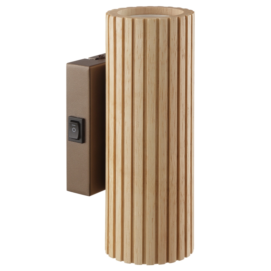 Brilliant - fali lámpatest LAKEWOOD 2xGU10/10W/230V barna