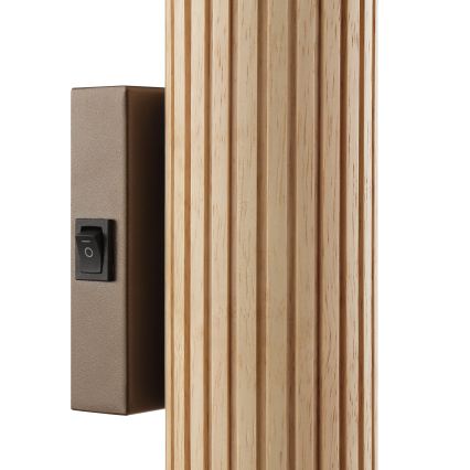 Brilliant - fali lámpatest LAKEWOOD 2xGU10/10W/230V barna