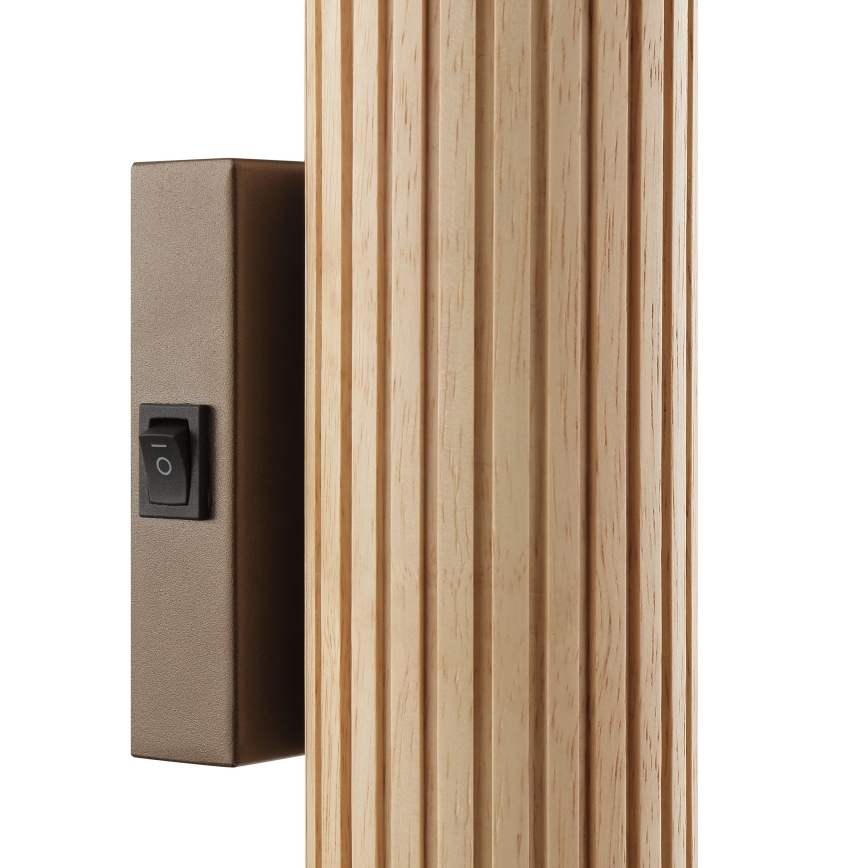 Brilliant - fali lámpatest LAKEWOOD 2xGU10/10W/230V barna