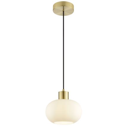 Brilliant - FANNY kábeles függőlámpa 1xE27/20W/230V Ø 22 cm sárgaréz