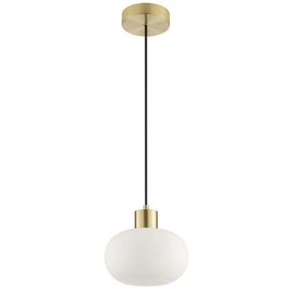 Brilliant - FANNY kábeles függőlámpa 1xE27/20W/230V Ø 22 cm sárgaréz