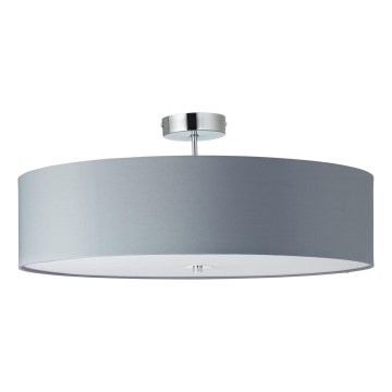 Brilliant - Felületre szerelhető csillár ANDRIA 3xE27/60W/230V átm. 60 cm szürke