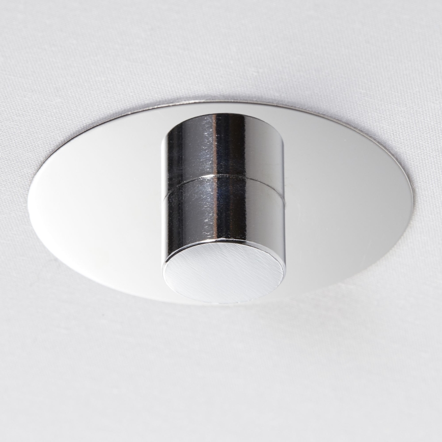 Brilliant - Felületre szerelhető csillár ANDRIA 3xE27/60W/230V átm. 60 cm szürke