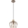 Brilliant - Függőlámpa kábellel NORDIC CAGE 1xE27/20W/230V átm. 25 cm bézs