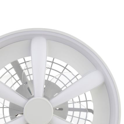 Brilliant - LED RGBW Fényerőszabályzós mennyezeti ventilátor világítással GAIANO LED/48W/230V 2700-6500K fehér + távirányító