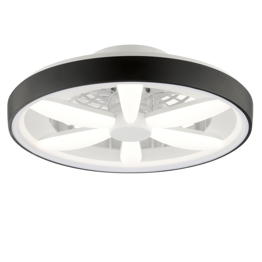 Brilliant - LED RGBW dimmelhető mennyezeti ventilátor világítással GAIANO LED/48W/230V 2700-6500K fekete + távirányító