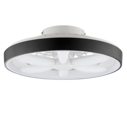 Brilliant - LED RGBW dimmelhető mennyezeti ventilátor világítással GAIANO LED/48W/230V 2700-6500K fekete + távirányító