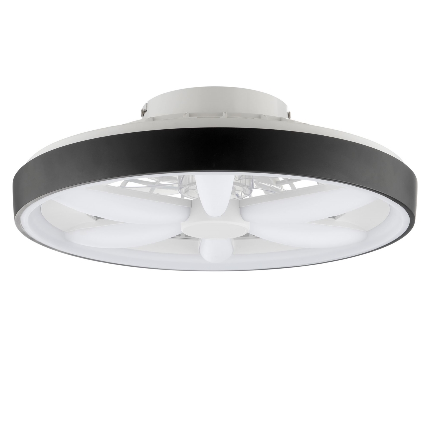 Brilliant - LED RGBW dimmelhető mennyezeti ventilátor világítással GAIANO LED/48W/230V 2700-6500K fekete + távirányító