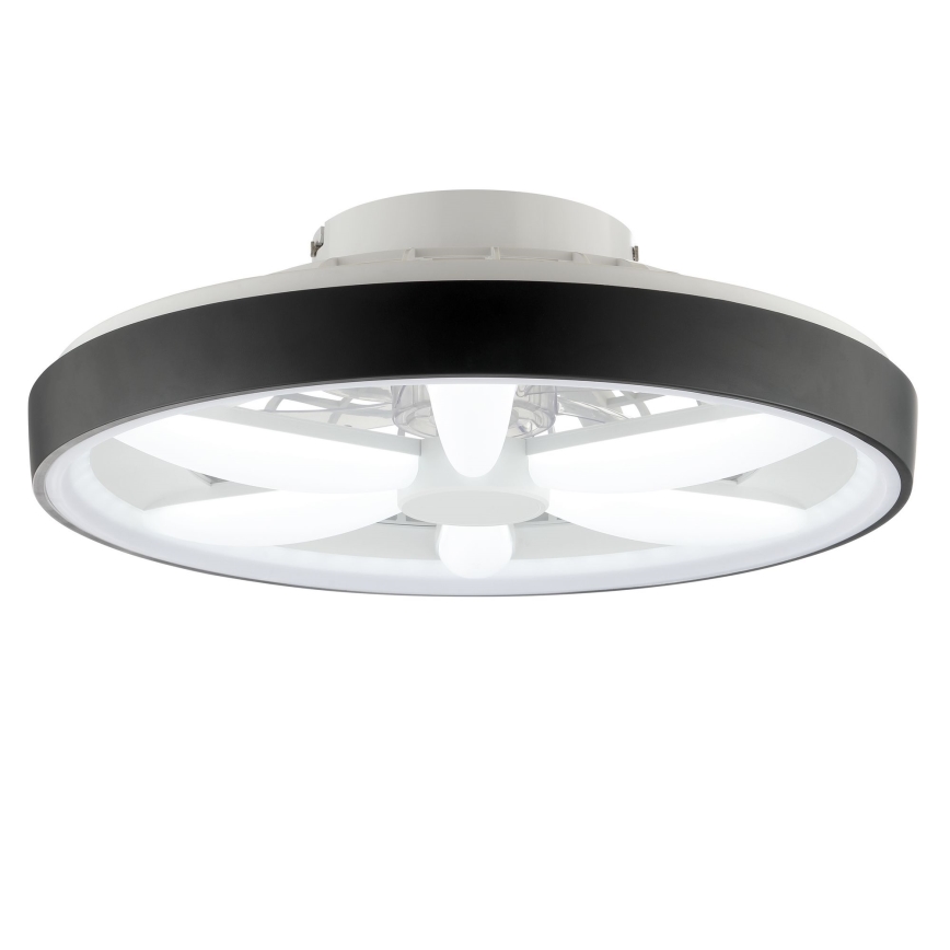 Brilliant - LED RGBW dimmelhető mennyezeti ventilátor világítással GAIANO LED/48W/230V 2700-6500K fekete + távirányító