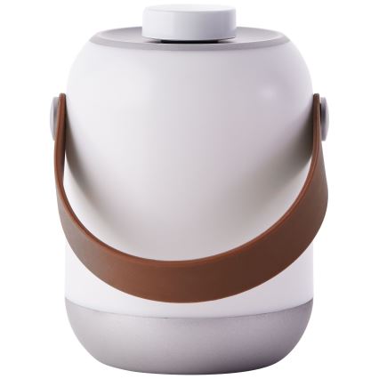 Brilliant - LED állítható fényerejű kültéri asztali lámpa GEMMA LED/1,9W/5V 1800 mAh IP44 fehér