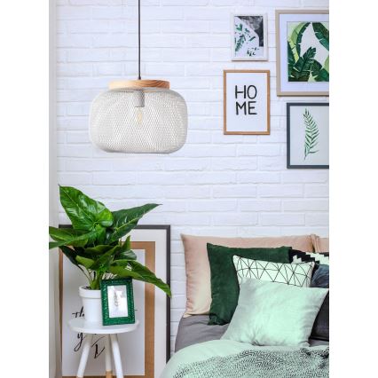 Brilliant - GIADA zsinóros csillár 1xE27/40W/230V, Ø 39 cm, szürke