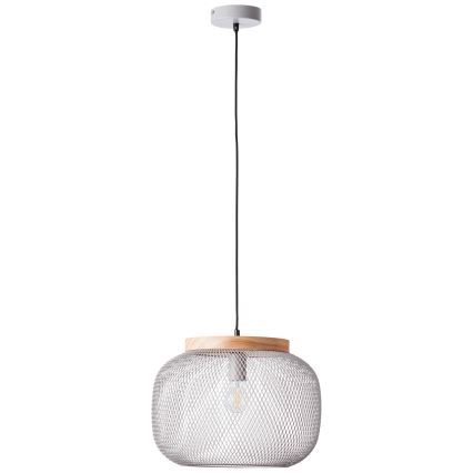 Brilliant - GIADA zsinóros csillár 1xE27/40W/230V, Ø 39 cm, szürke