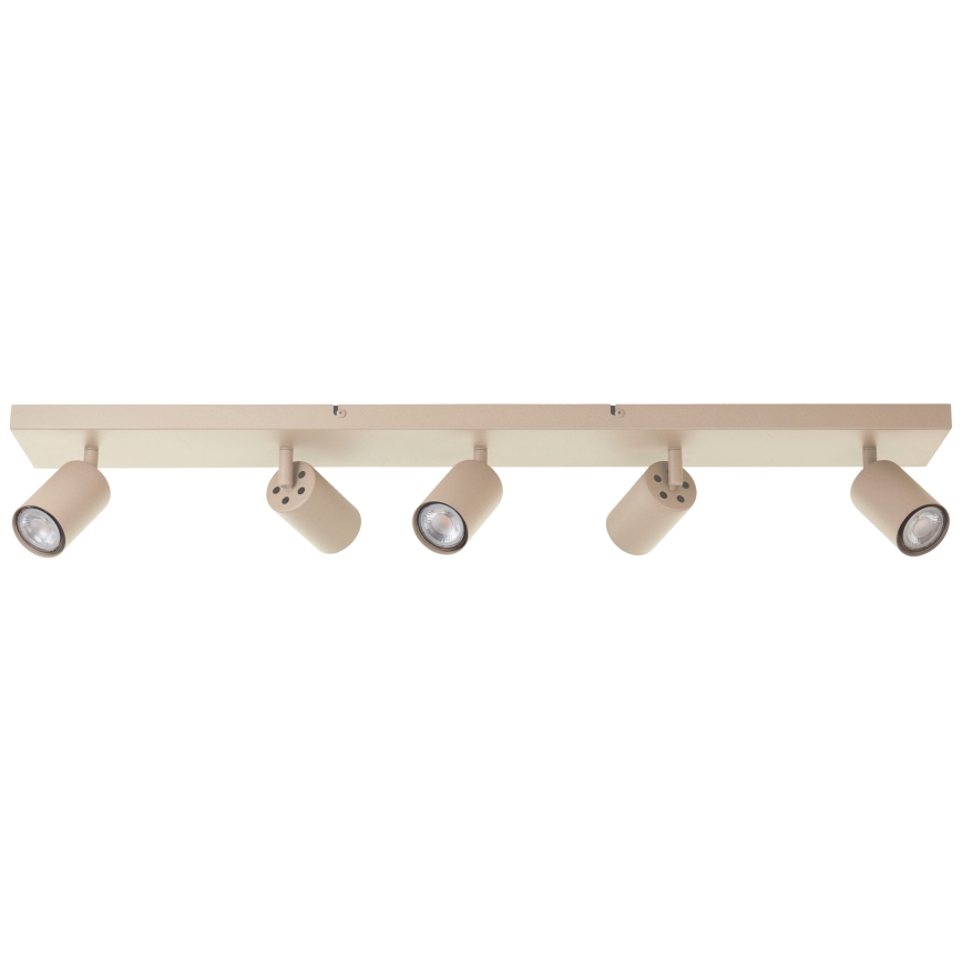 Brilliant - JELLO LED spotlámpa 5x GU10 / 5 W / 230 V, bézs