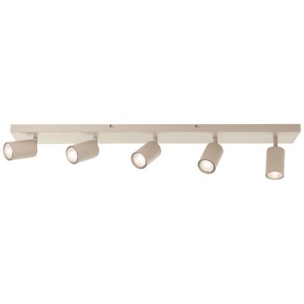 Brilliant - JELLO LED spotlámpa 5x GU10 / 5 W / 230 V, bézs