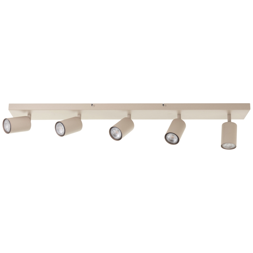 Brilliant - JELLO LED spotlámpa 5x GU10 / 5 W / 230 V, bézs