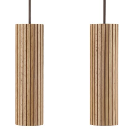 Brilliant - Kábeles függőlámpa LAKEWOOD 5xGU10/10W/230V barna
