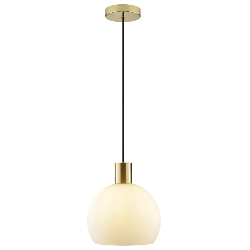 Brilliant - Kábellel függesztett csillár CONY 1xE27/20W/230V átm. 25 cm sárgaréz