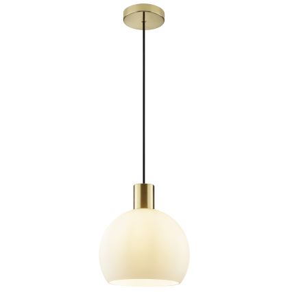 Brilliant - Kábellel függesztett csillár CONY 1xE27/20W/230V átm. 25 cm sárgaréz
