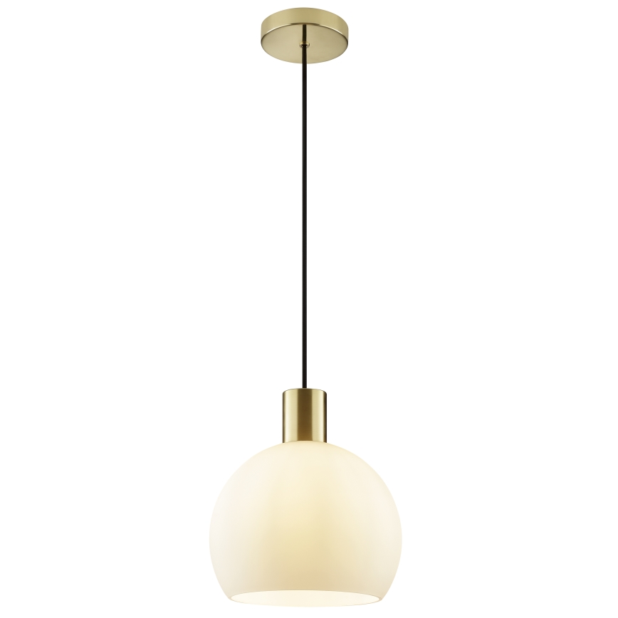Brilliant - Kábellel függesztett csillár CONY 1xE27/20W/230V átm. 25 cm sárgaréz