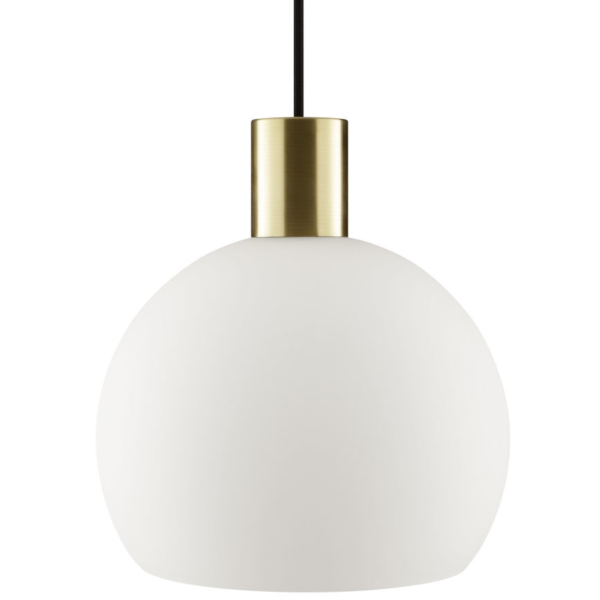 Brilliant - Kábellel függesztett csillár CONY 1xE27/20W/230V átm. 25 cm sárgaréz