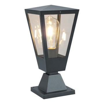 Brilliant - Kültéri lámpa WESTDLIFF 1xE27/20W/230V 30,7 cm IP44 antracit