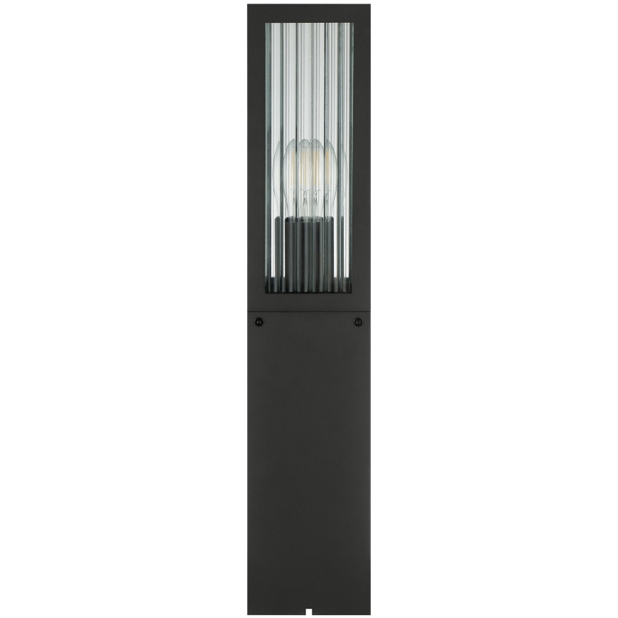 Brilliant - Kültéri lámpatest GETTA 1xE27/20W/230V 50 cm IP44 fekete