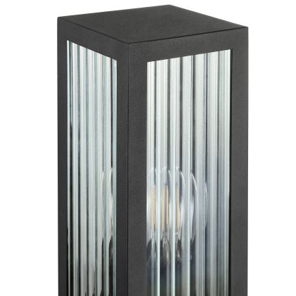 Brilliant - Kültéri lámpatest GETTA 1xE27/20W/230V 50 cm IP44 fekete