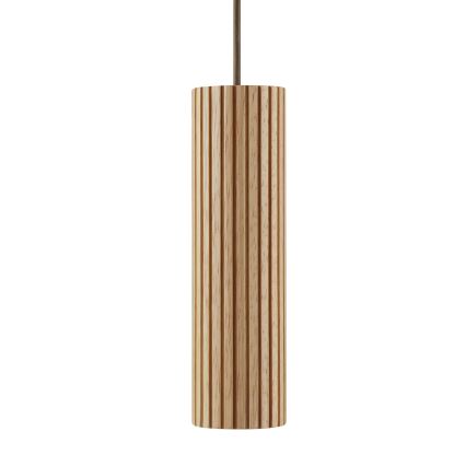 Brilliant - LAKEWOOD kábeles függeszték 1xGU10/10W/230V, Ø 10 cm, barna