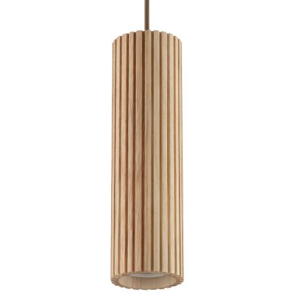 Brilliant - LAKEWOOD kábeles függeszték 1xGU10/10W/230V, Ø 10 cm, barna